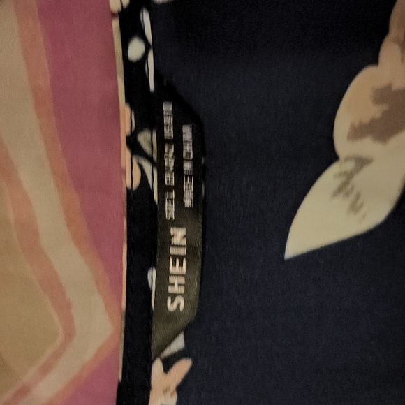 Floral bodysuit black size 8/10 - Picture 4 of 5